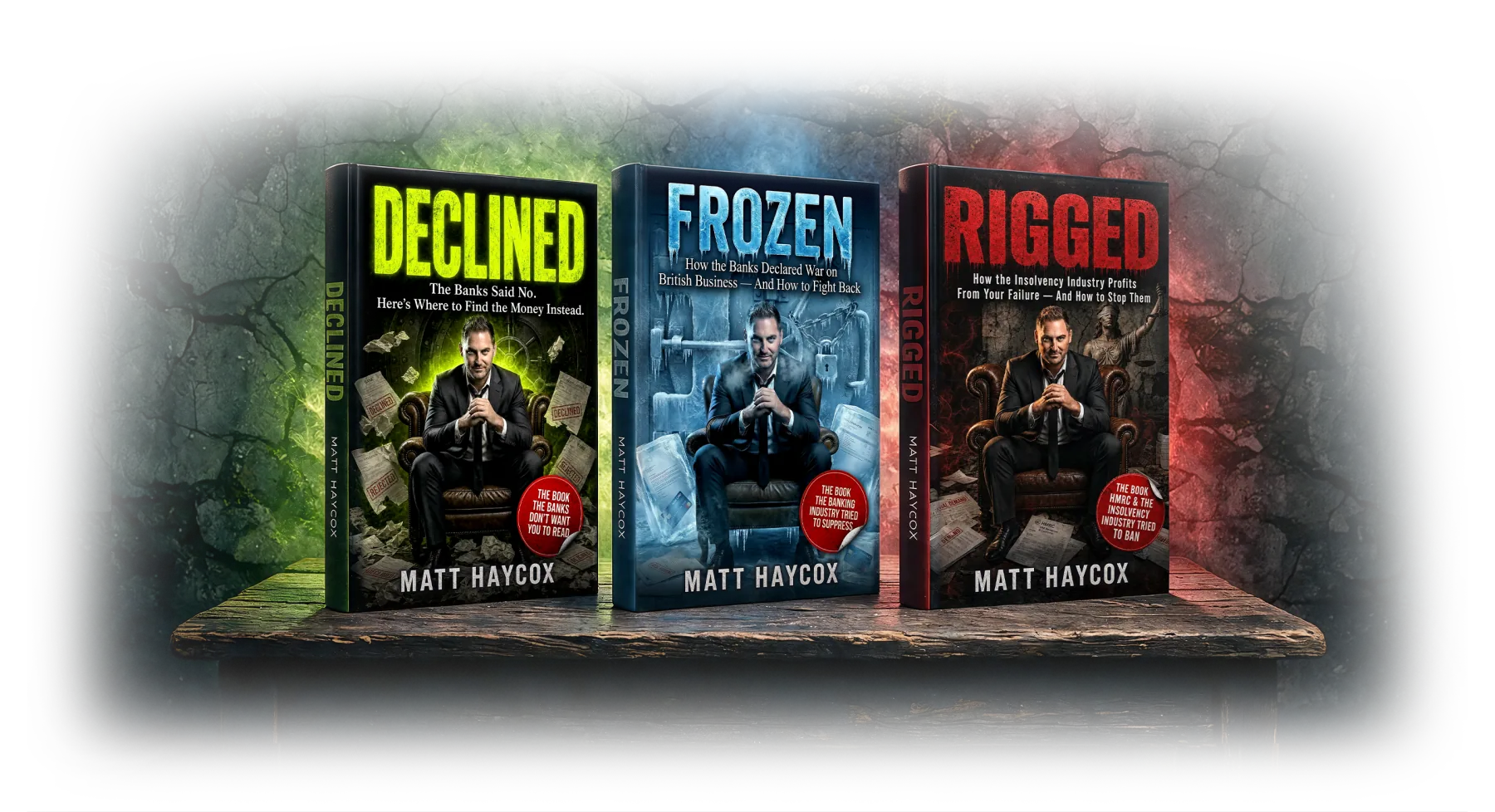 Declined, Frozen and Rigged by Matt Haycox