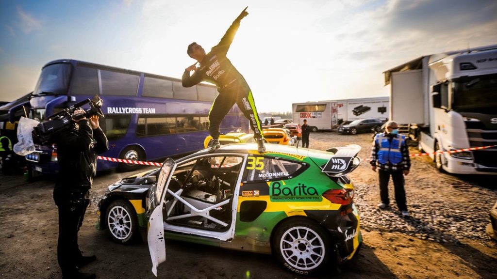 Usain Bolt Praises Fraser McConnell for His International Rallycross Win