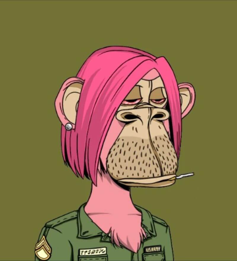 Pink Bored Ape