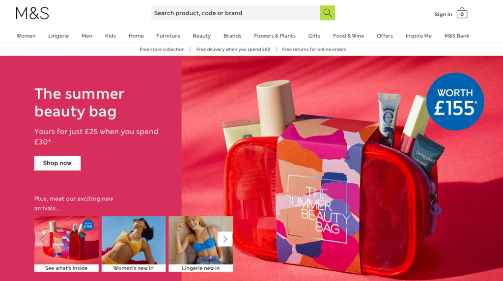 NEWS: M&S profits better than expectations as turnaround strategy in full swing