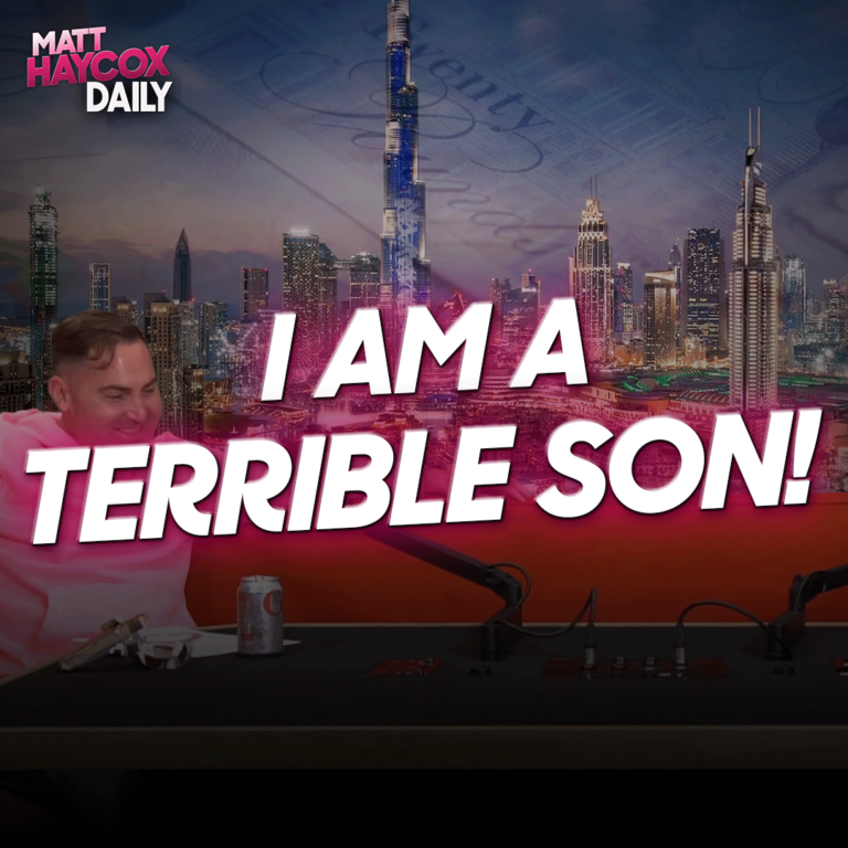 I am a Terrible Son!