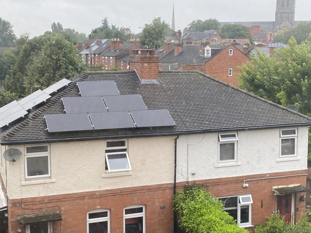 Fewer shoppers and not much use for solar panels in this grey soggy summer. 