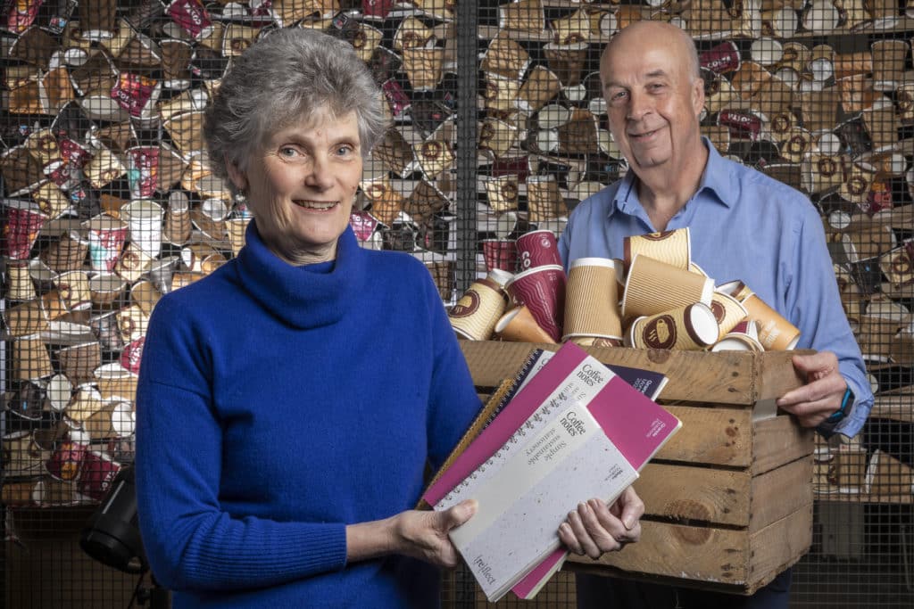 “I don’t think we are going into recession.” the coffee cups into writing paper business