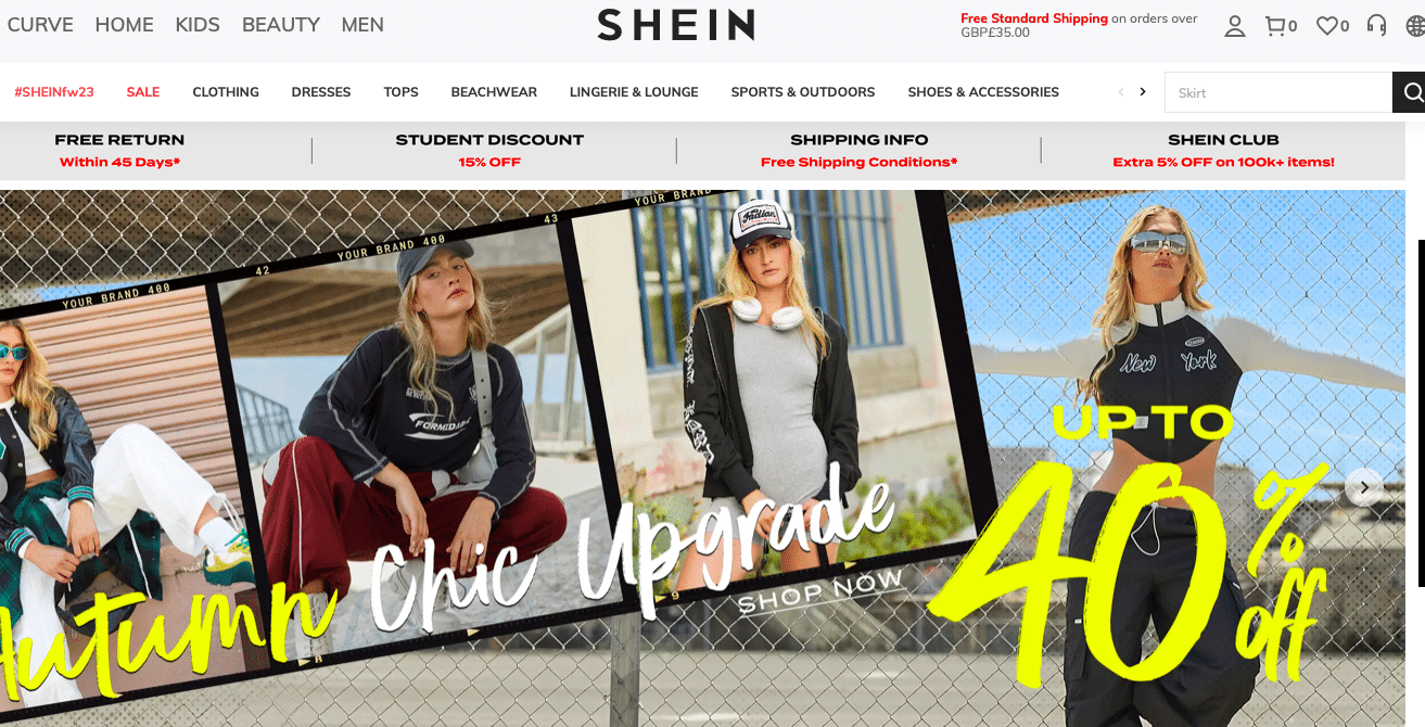Shein is reportedly in talks to buy UK online fashion retailer Missguided
