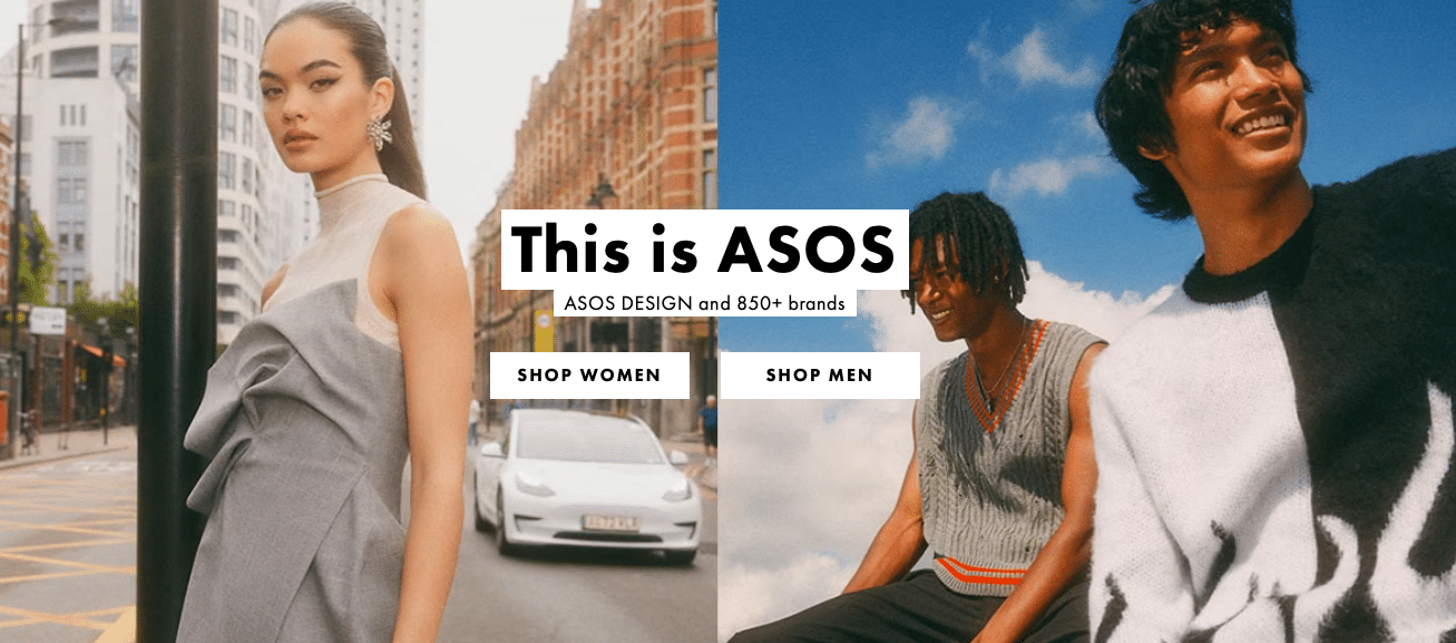 ASOS posts profit despite double-digit drop in sales