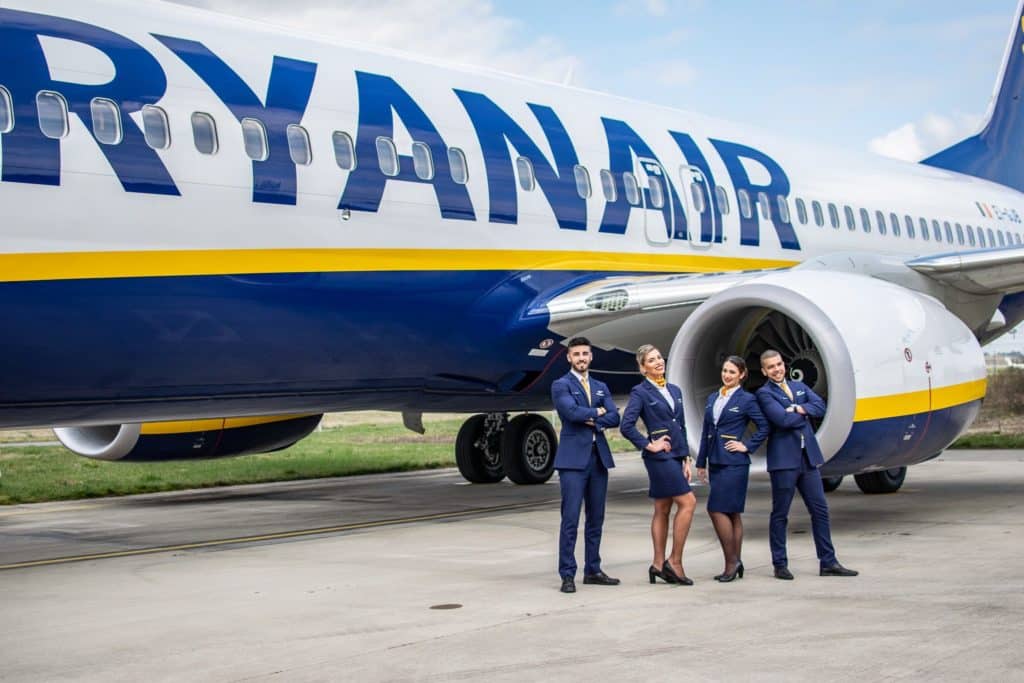 Ryanair flies high