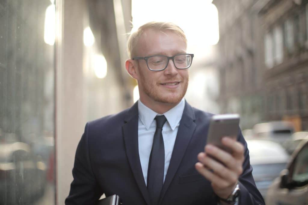92% of professionals say they are more likely to trust a company whose senior executives are using social media