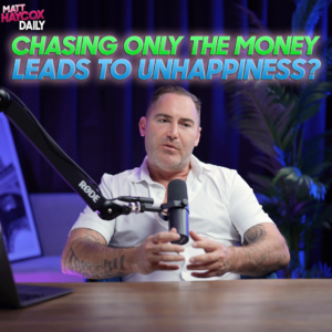 Chase the Money = Unhappiness? 😢