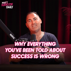 Why Everything You've Been Told About Success is WRONG