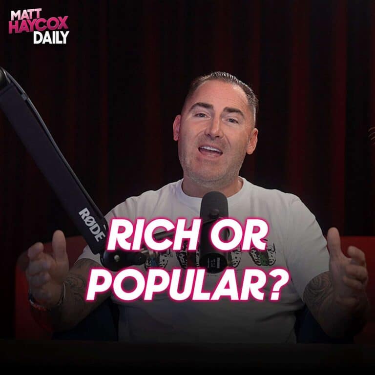 Would You Rather Be Rich or Popular?