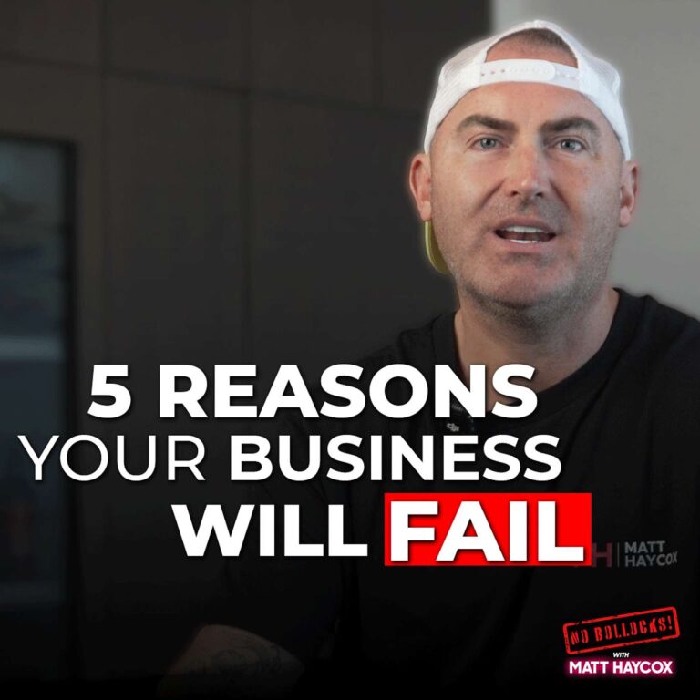 Why Most Businesses Fail: 5 Mistakes You’re Probably Making Right Now