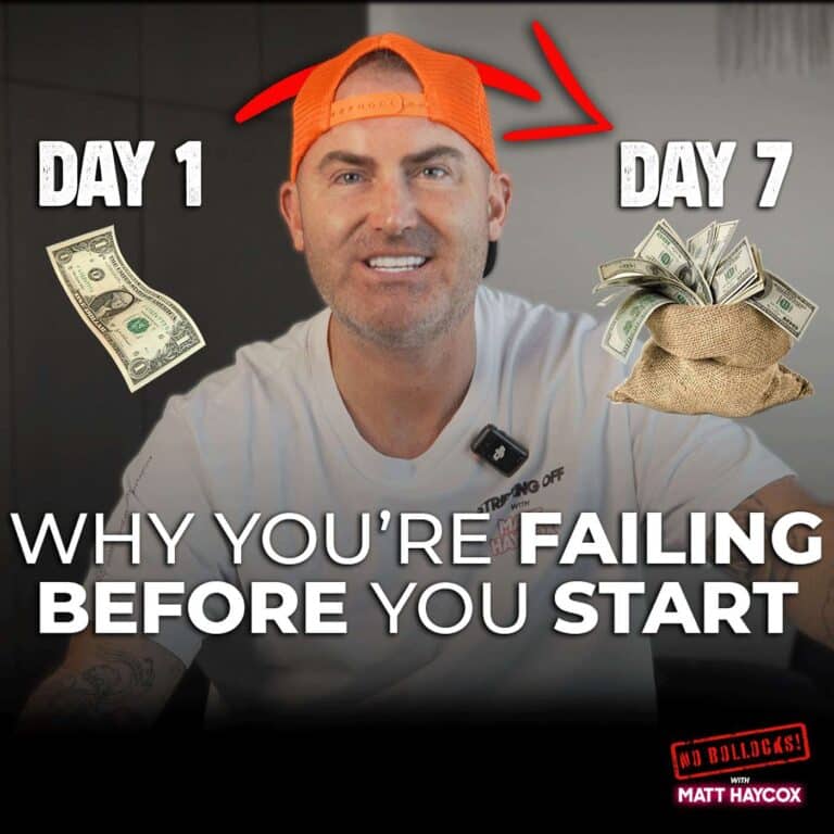 You’ll NEVER Build a Successful Business If You Don’t Do This in the First 7 Days