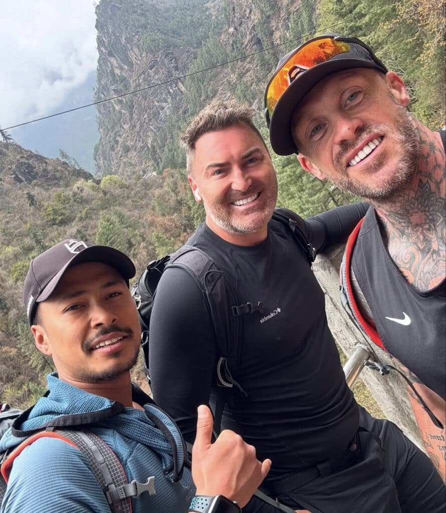 Everest base camp team