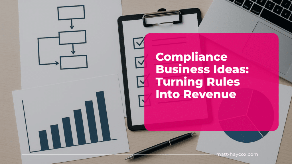 Compliance Business Ideas - Turning Rules Into Revenue