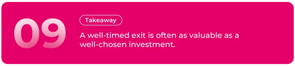 Know When to Exit (and Take Your Chips Off the Table)