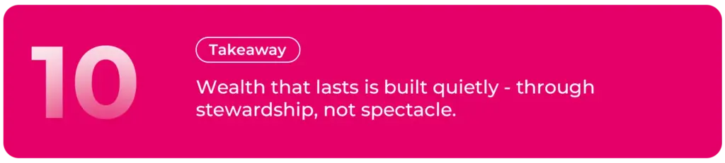 Think Like a Steward, Not a Celebrity