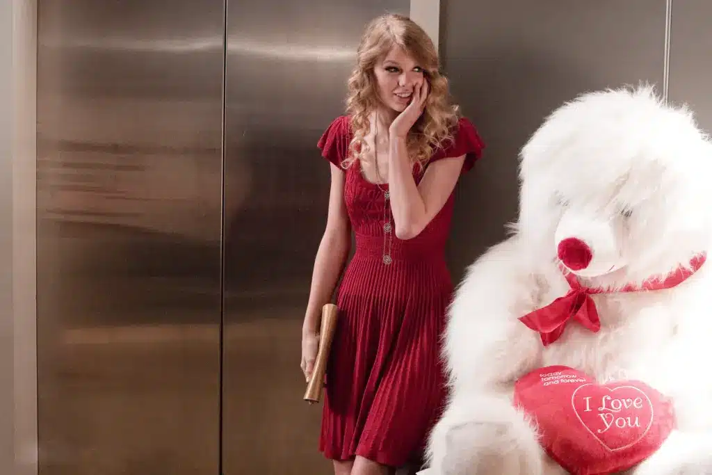 Taylor swift in Valentines Day movie