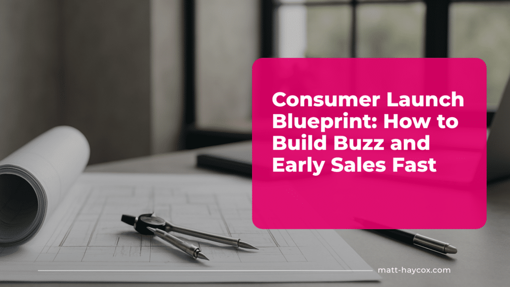 Consumer Launch Blueprint- How to Build Buzz and Early Sales Fast