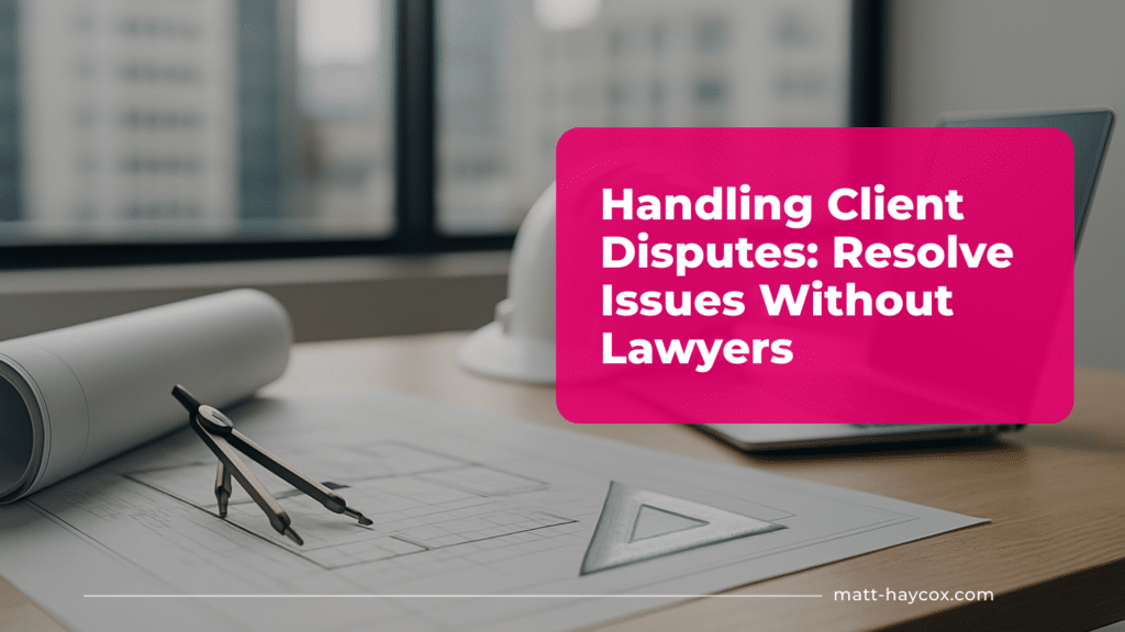 Handling Client Disputes: Resolve Issues Without Lawyers