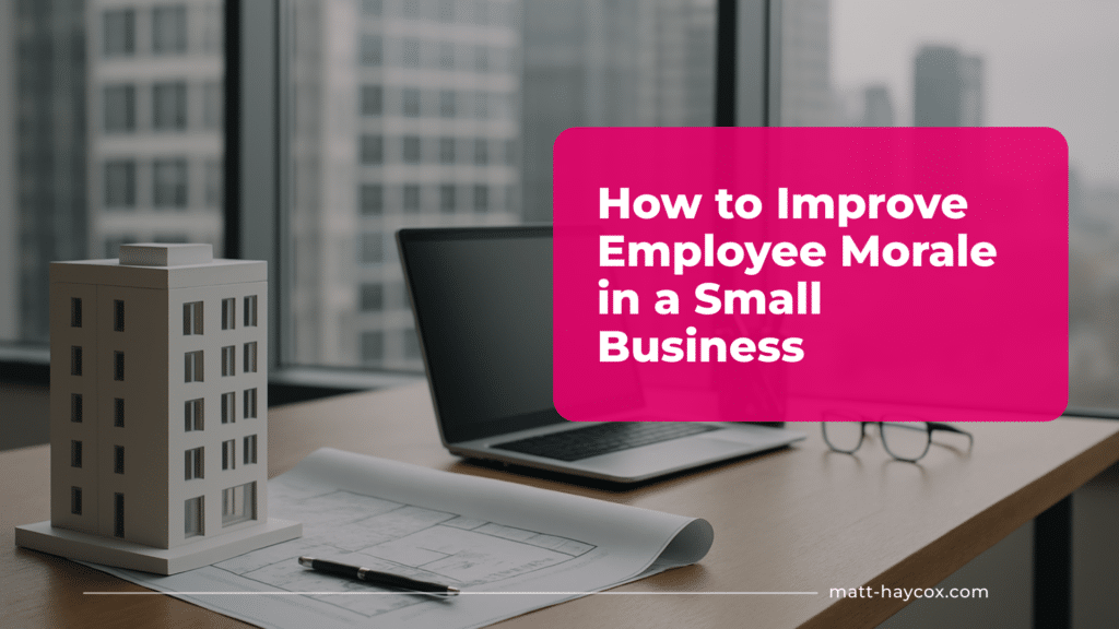 How to Improve Employee Morale in a Small Business