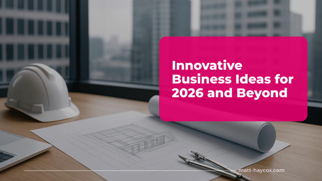 Innovative Business Ideas for 2026 and Beyond