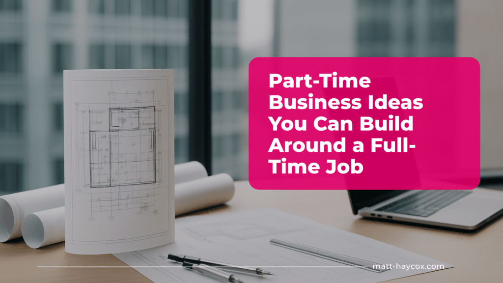 Part-Time Business Ideas You Can Build Around a Full-Time Job