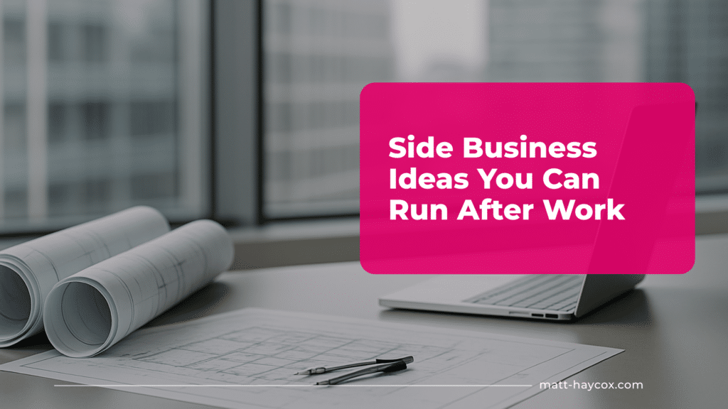 Side Business Ideas You Can Run After Work