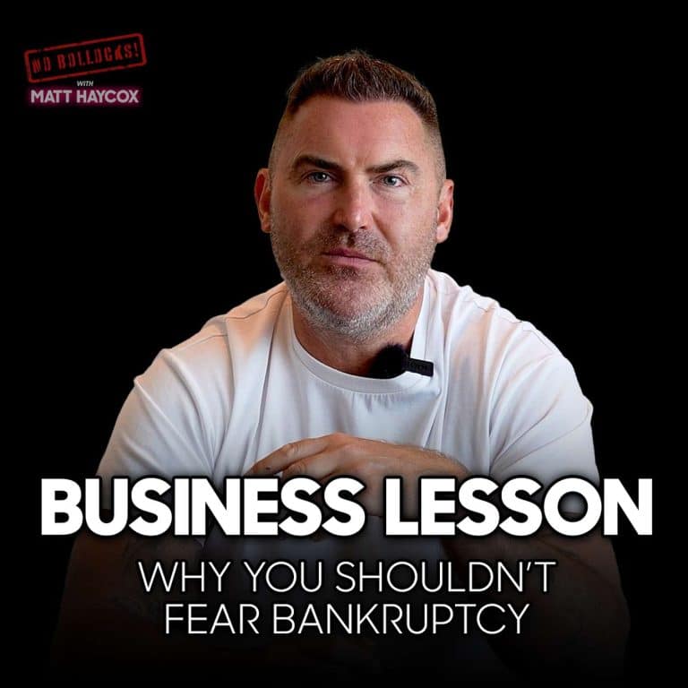 In 3 Minutes: Why You Shouldn’t Fear Bankruptcy (Founder Mindset Reset)
