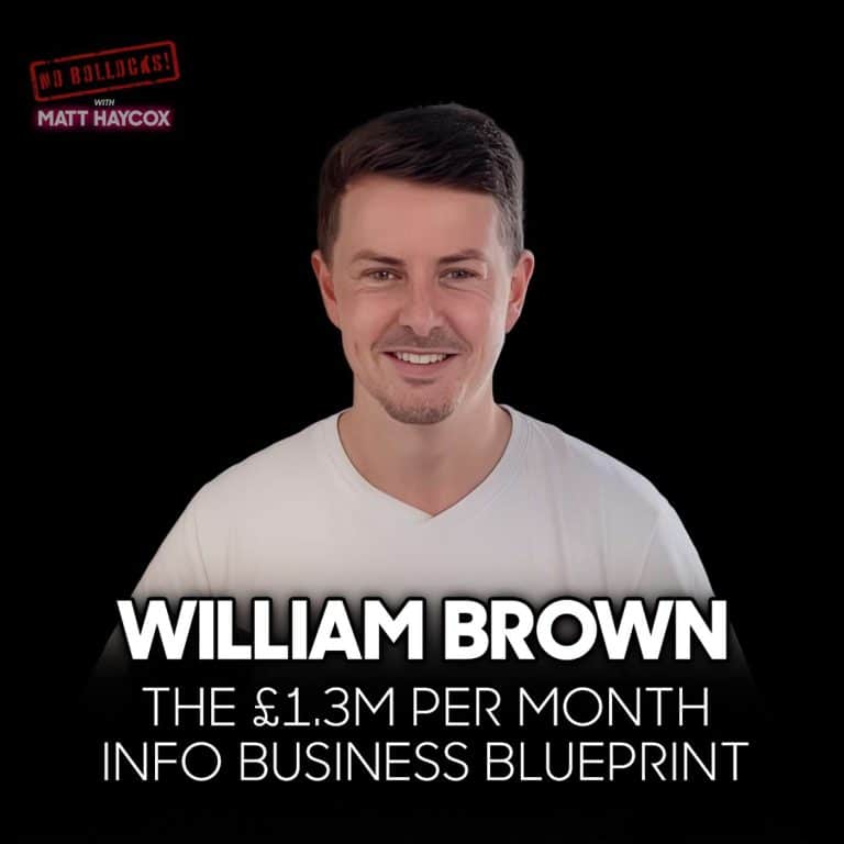 £1.3M a Month, 400 Ads and a Billionaire Plan: Will Brown’s Info Business Blueprint
